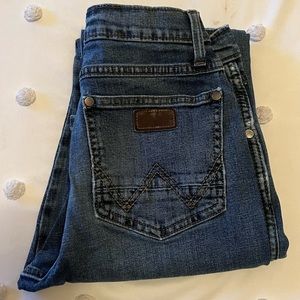 Wrangler boys 16slim Retro Relaxed Boot fit LNWOT